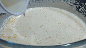 impasto torta di fragole con olio