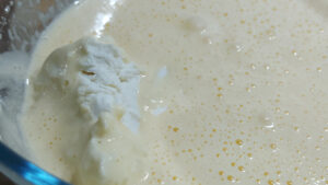 impasto con raggiunta di ricotta