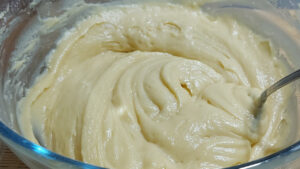 impasto della torta di fragole e ricotta