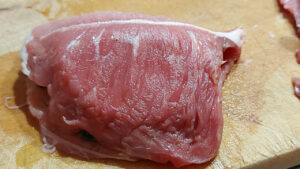 fettina di carne farcita e ripiegata