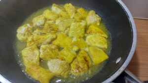 pollo allo zenzero con sugo 
