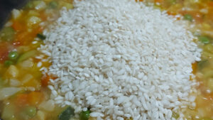 riso con verdure