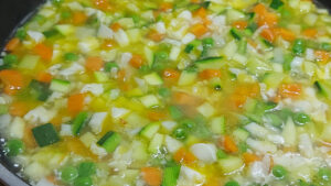 verdure con brodo