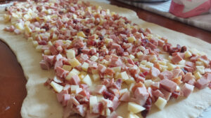 impasto steso farcito