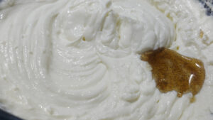 crema di ricotta e vaniglia