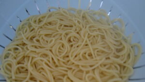 spaghetti scolati