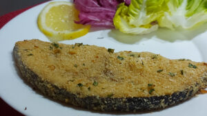 pesce spada impanato al forno