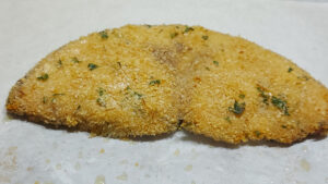 pesce spada impanato cotto