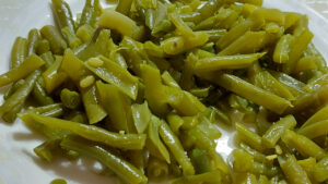 fagiolini lessati e tagliati