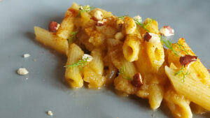 pasta con crema di finocchi