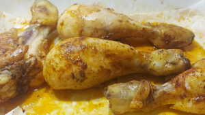 cosce di pollo cotte