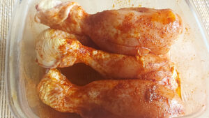 cosce di pollo alla paprika marinate