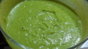 crema di zucchine pronta