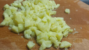polpa di zucchine cotta