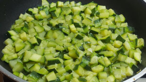 zucchine cotte in padella