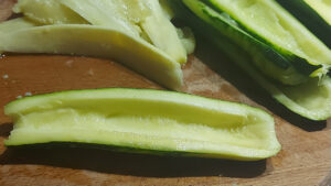 zucchine svuotate