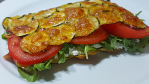 piadina di zucchine farcita
