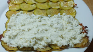 wrap di zucchine con ricotta