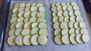 teglia di zucchine a rondelle