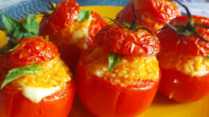 pomodori ripieni di riso