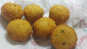 polpette di merluzzo cotte