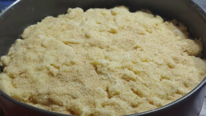 sbriciolata di patate con pangrattato