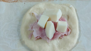 pallina stesa e farcita