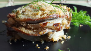 parmigiana di finocchi e alici