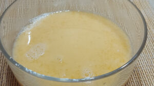 succo di limone e di arancia con amido