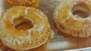 ciambelle di mele cotte