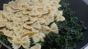 pasta con condimento