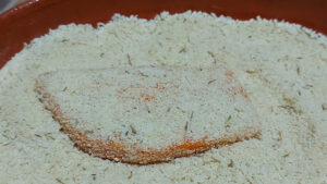 fette di zucca impanate