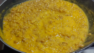 zucca e farro amalgamati