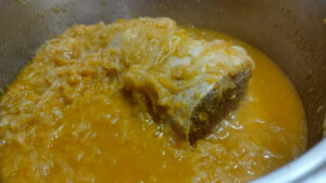 carne alla genovese cotta