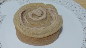 striscia farcita arrotolata