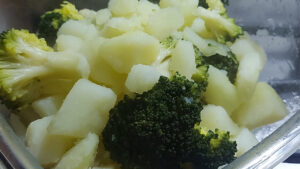 broccoli e patate lessi