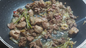 fegatini di pollo rosolati