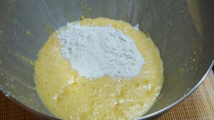 composto di uova e farina