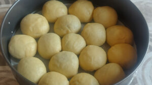 danubio dolce crudo nello stampo