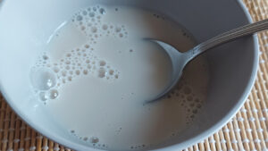 lievito sciolto nel latte