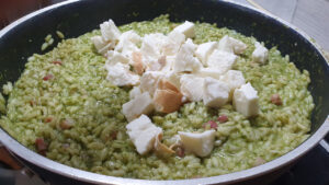 condimento risotto al peso e provola