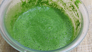 spinaci freschi frullati