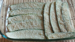 base del tortino di zucchine