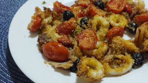 calamari gratinati al forno