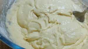 impasto plumcake alle fave