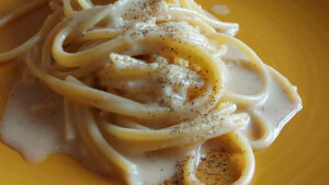 pasta cacio e pepe