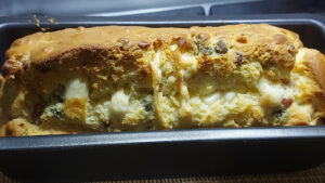 plumcake alle fave cotto