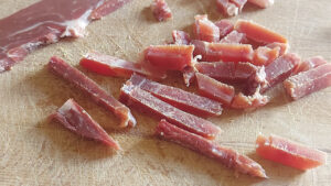bastoncini di prosciutto crudo