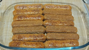 base di savoiardi del tiramisù