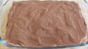 tiramisù con cacao